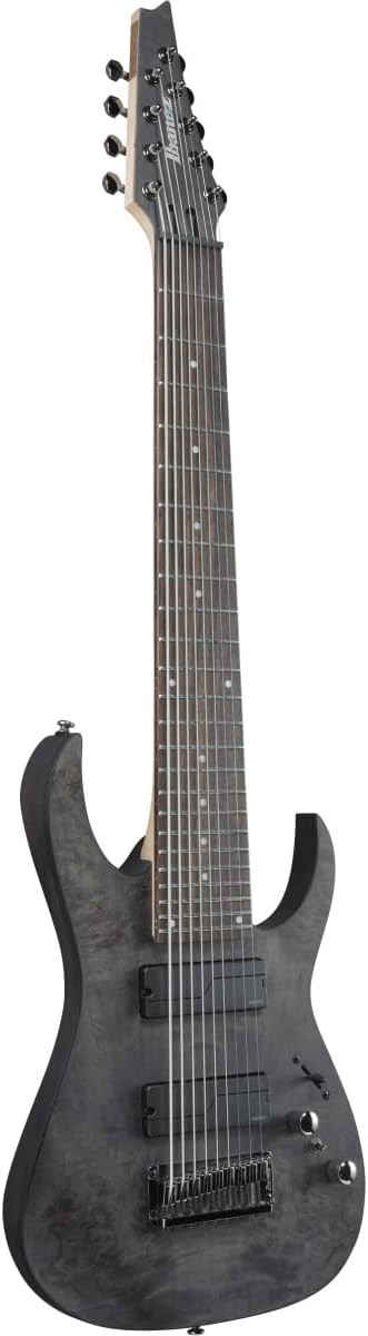 Ibanez RG9PB-TGF RG Axe Design Lab 9 Strings Transparent Gray Flat with Gig Bag Electric Guitar