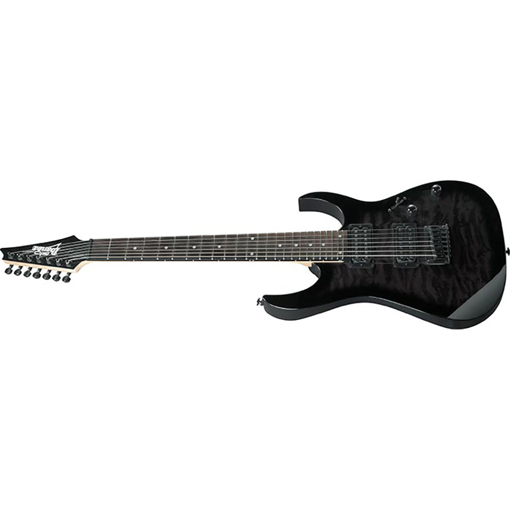 Ibanez GRG7221QA-TKS RG Series 7-String with Gig Bag Electric Guitar