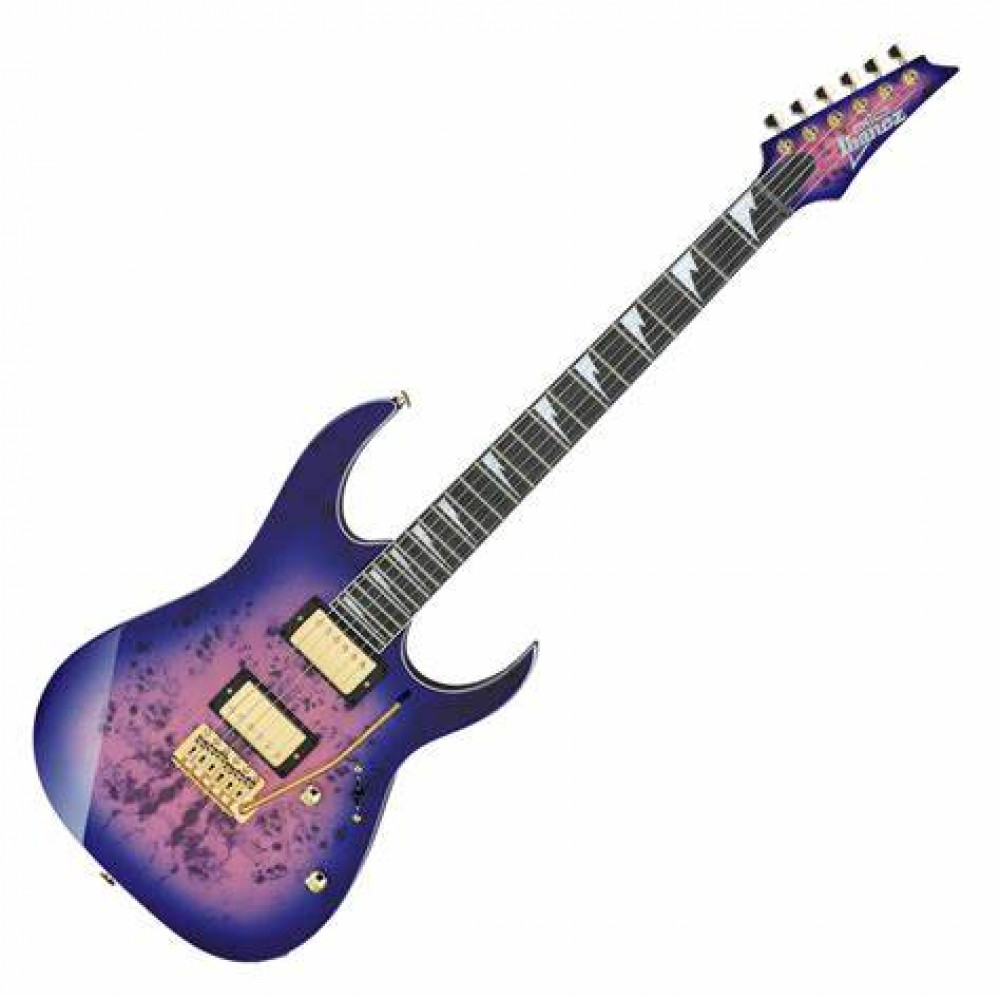 Ibanez GRG220PA-RLB with Bag in Royal Purple Burst Electric Guitar