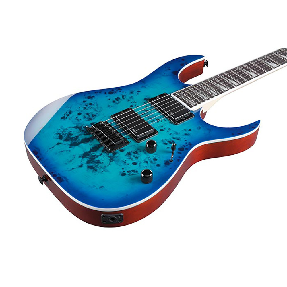 Ibanez GRGR221PA-AQB RG Gio Series Aqua Burst Electric Guitar