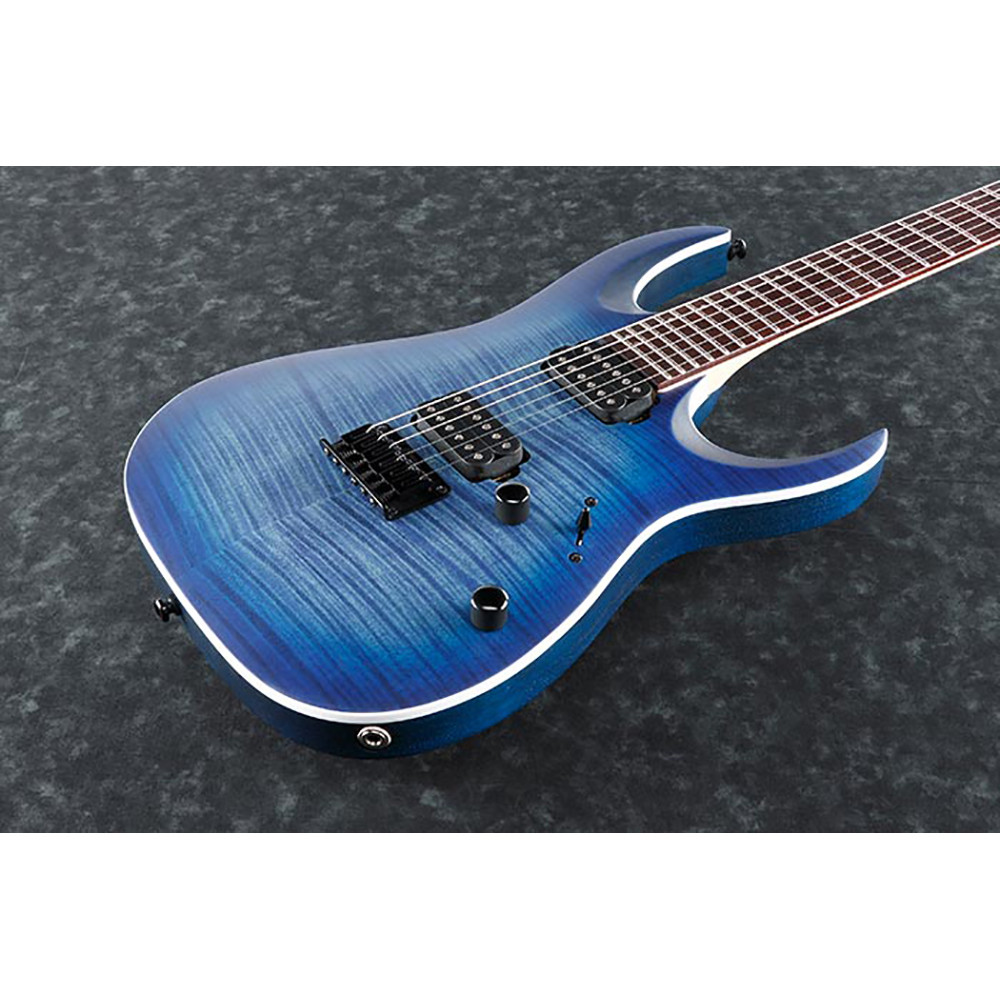 Ibanez RGA42FM-BLF Blue Lagoon Burst Flat Electric Guitar