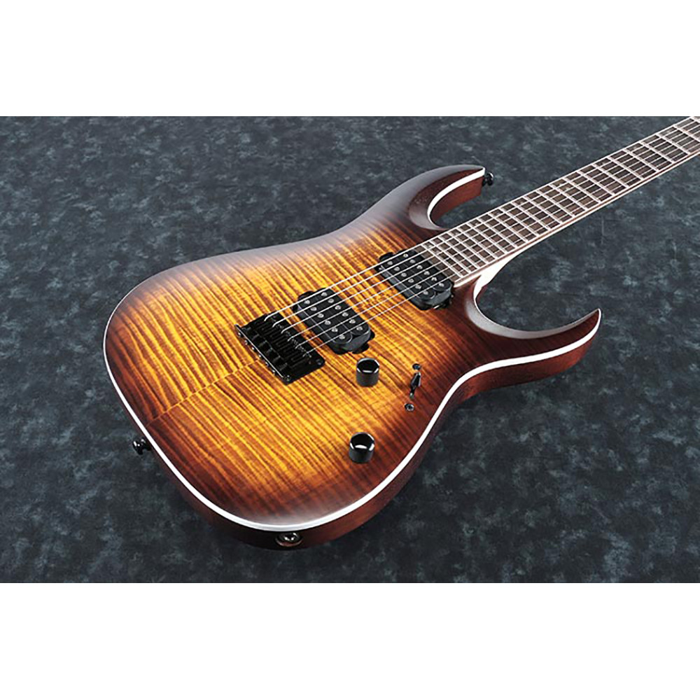 Ibanez RGA42FM-DEF Dragon Eye Burst Flat Electric Guitar