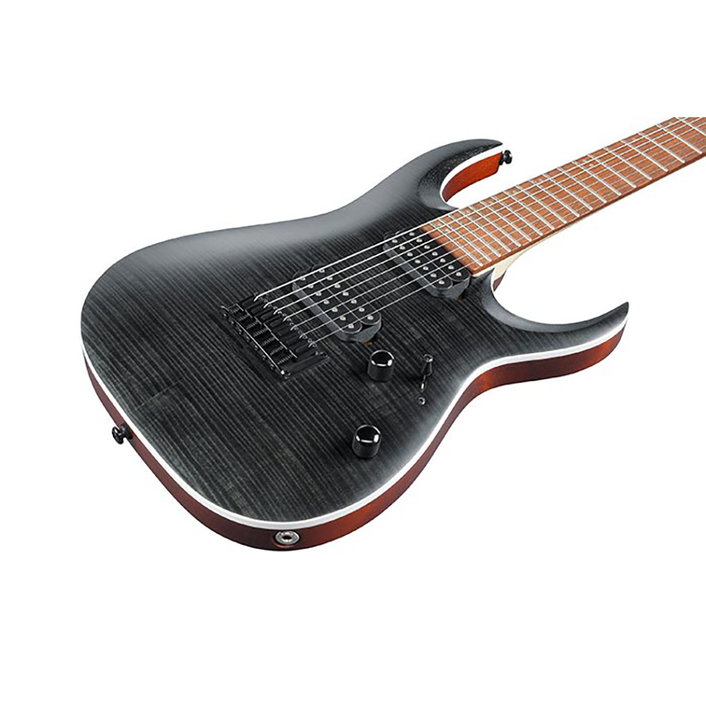 Ibanez RGA742FM-TGF RGA Standard 7 String Transparent Gray Flat Electric Guitar