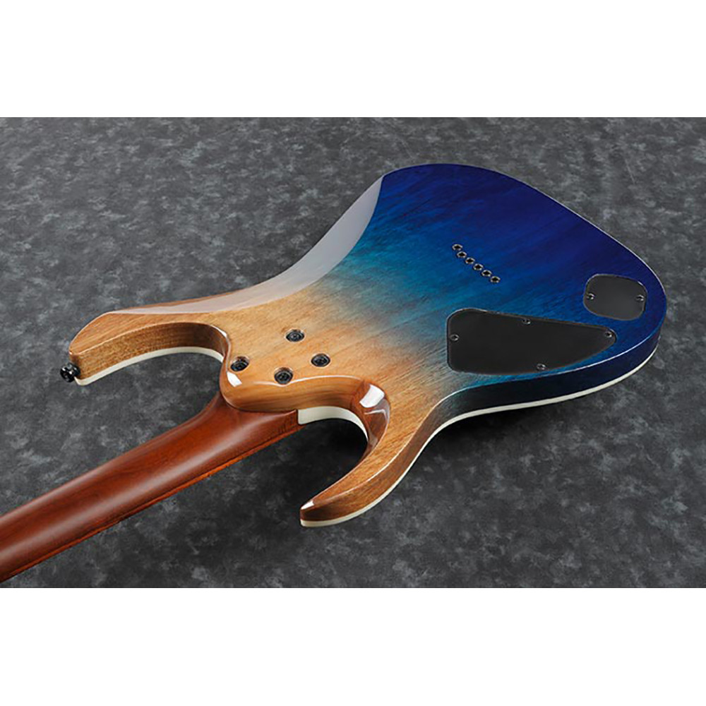 Ibanez RGA42HPQM-BIG with Bag in Blue Iceberg Gradation Electric Guitar