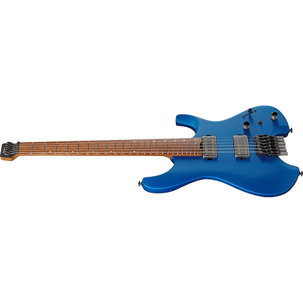 Ibanez Q52-LBM Standard 6 String Headless Laser Blue Matte Electric Guitar