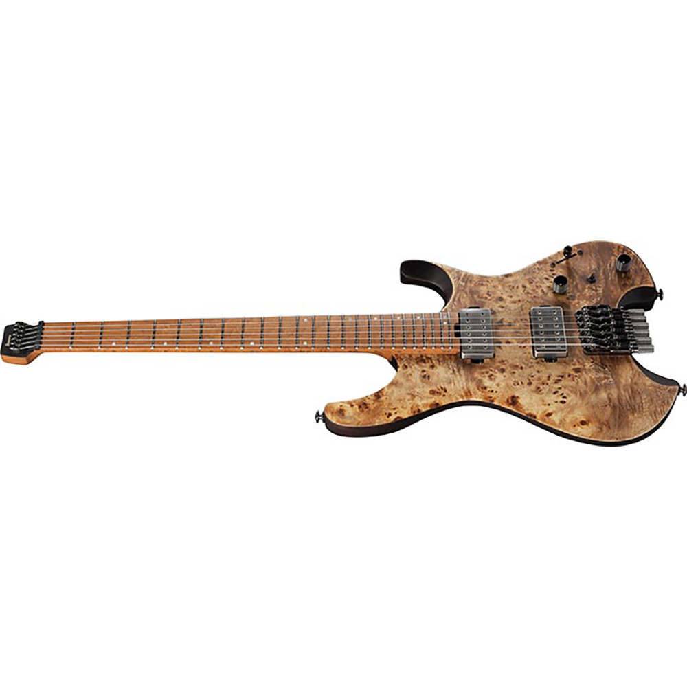 Ibanez Q52PB-ABS Q Standard Headless 6 String in Antique Brown Stained with Gig Bag Electric Guitar