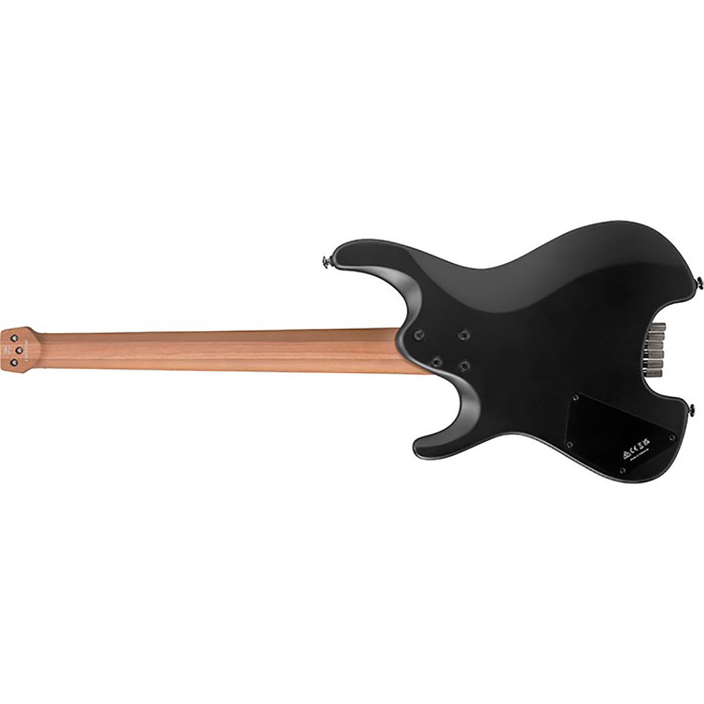 Ibanez Q54-BKF Q Series Standard 6 String Headless Black Flat Electric Guitar