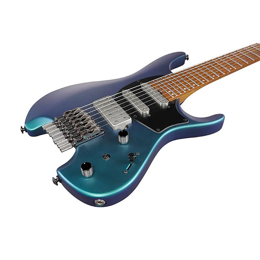 Ibanez Q547-BMM 7-string Blue Chameleon Metallic Matte Electric Guitar