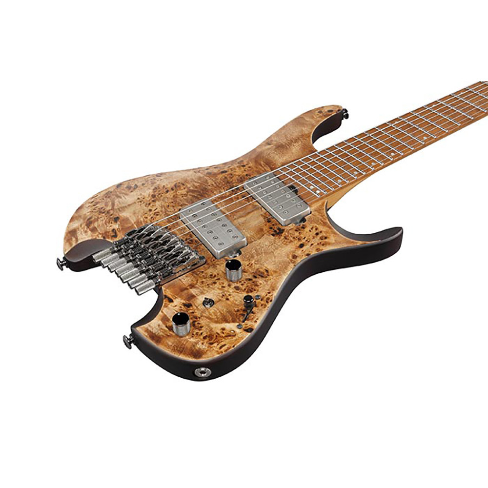Ibanez QX527PB-ABS 7-String Headless Antique Brown Stained with Bag Electric Guitar