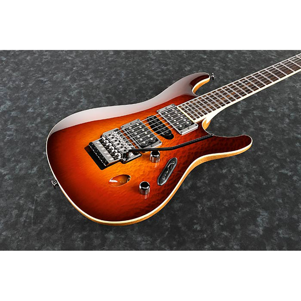 Ibanez S6570SK-STB Prestige Series 6-String Sunset Burst Electric Guitar