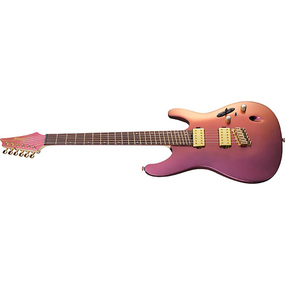 Ibanez SML721-RGC Axe Design Lab Rose Gold Chameleon with Gig Bag Electric Guitar