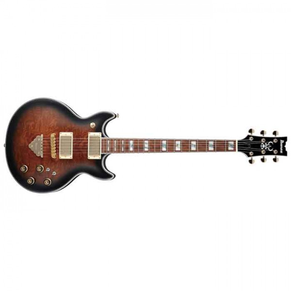 Ibanez AR325QA-DBS AR Standard 6 Strings in Dark Brown Sunburst with Gig Bag Electric Guitar