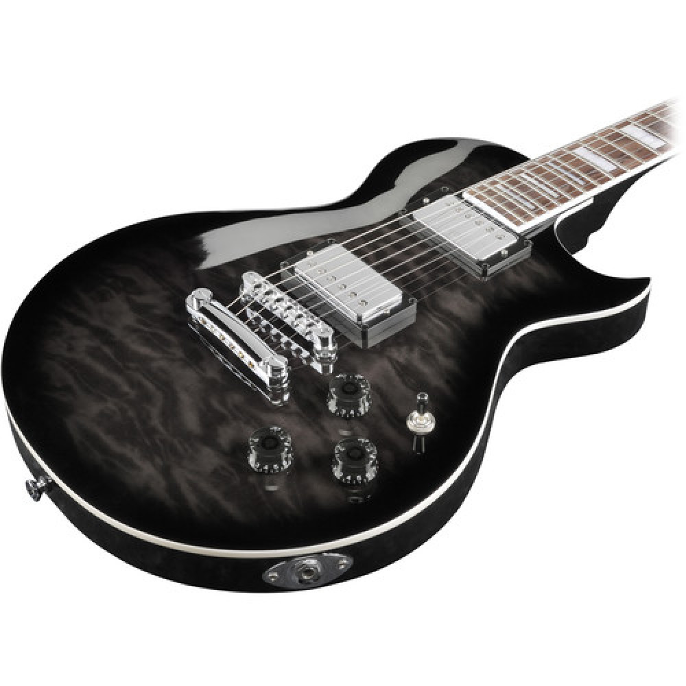 Ibanez ART120QA-TKS ART Standard 6 String Transparent Black Sunburst Electric Guitar