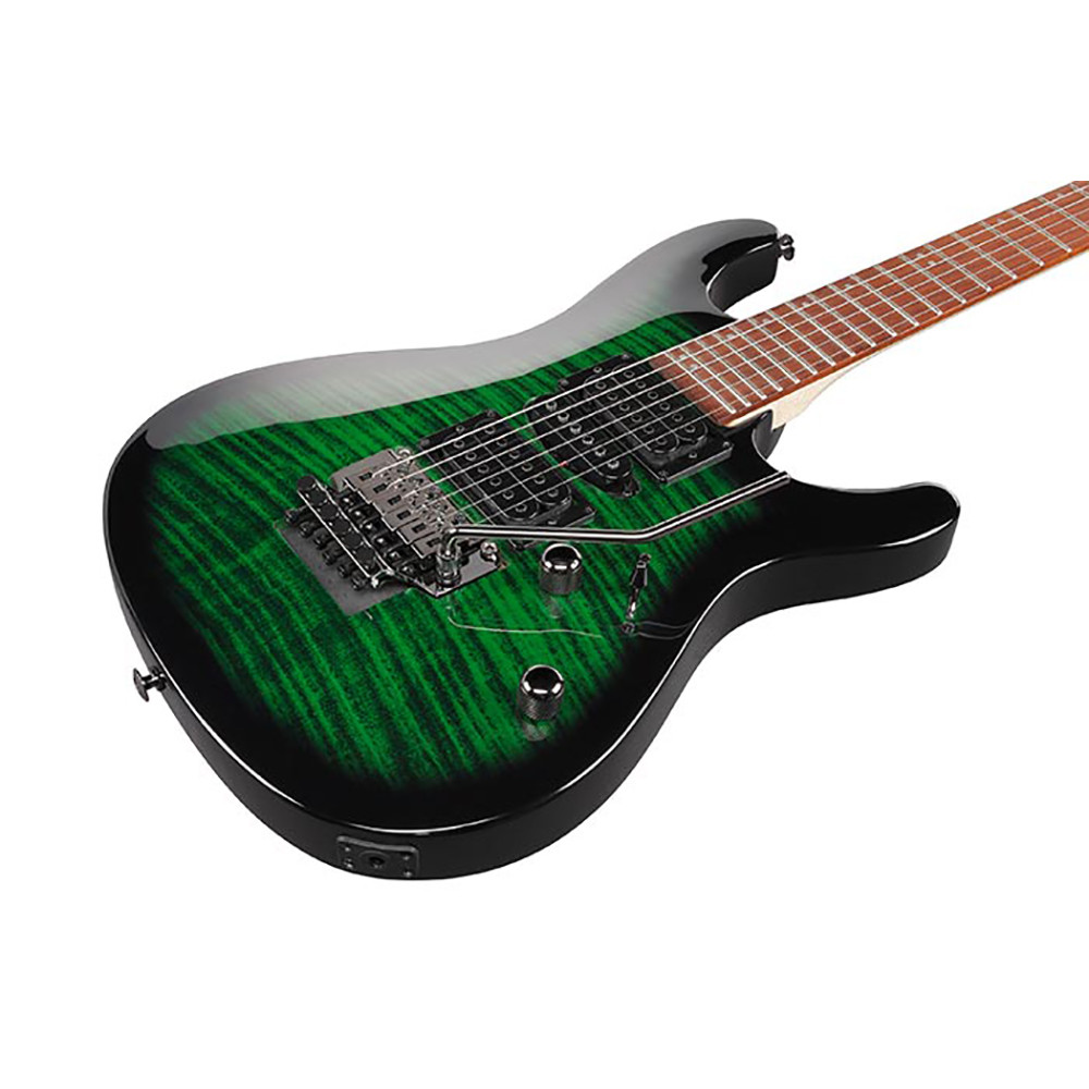 Ibanez KIKOSP3-TEB Kiko Loureiro Signature Transparent Emerald Burst with Bag Electric Guitar