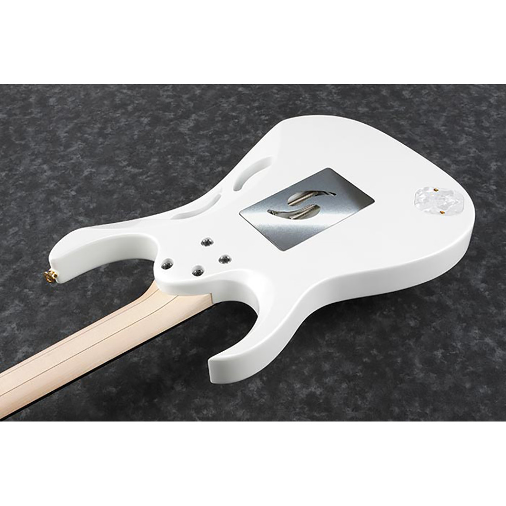 Ibanez PIA3761-SLW 6 String RH Steve Vai Signature Stallion White with Case Electric Guitar