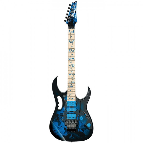 Ibanez JEM77P-BFP Steve Vai Signature Series Blue Floral Pattern with Bag Electric Guitar