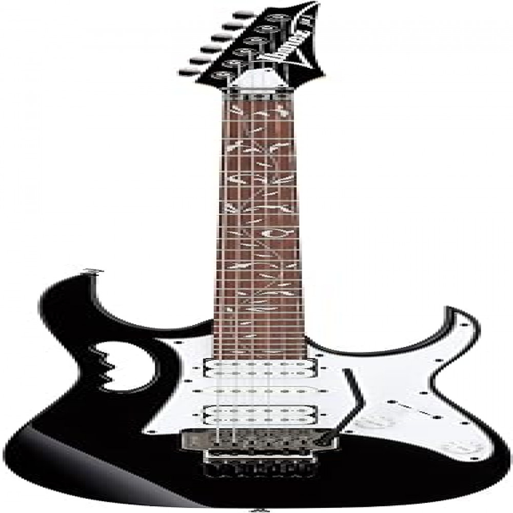 Ibanez JEMJR-BK Steve Vai Signature series 6 Strings in Black with Gig Bag Electric Guitar