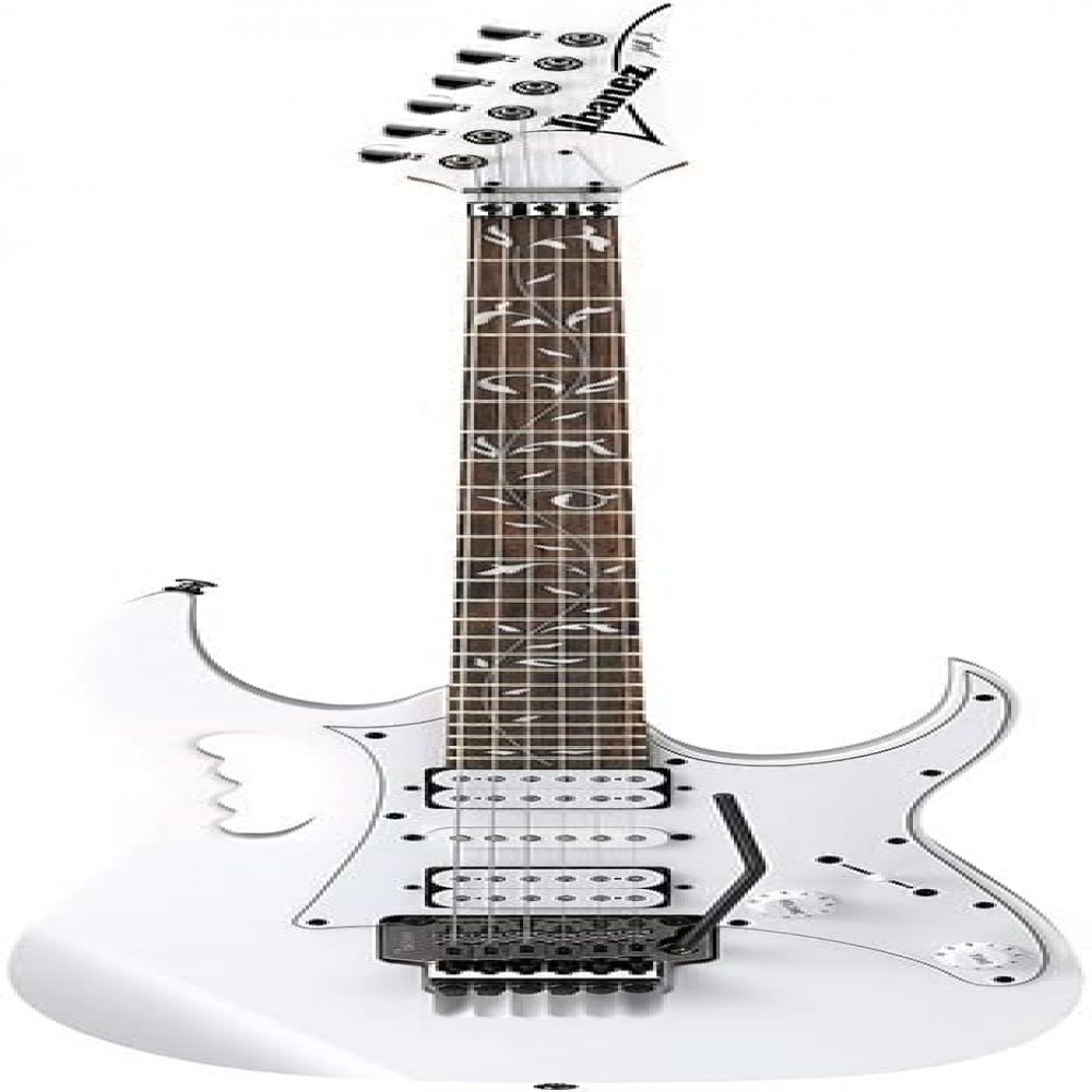 Ibanez JEMJR-WH Steve Vai Signature series 6 Strings in White with Gig Bag Electric Guitar