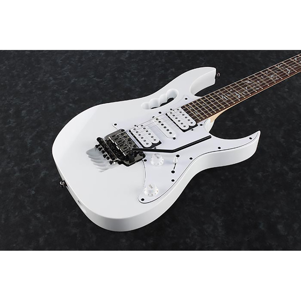 Ibanez JEMJR-WH Steve Vai Signature series 6 Strings in White with Gig Bag Electric Guitar