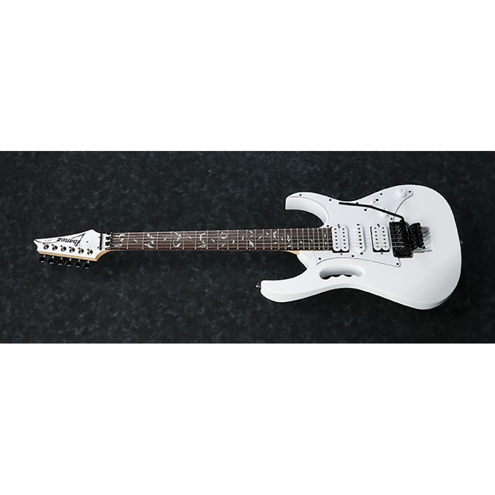 Ibanez JEMJR-WH Steve Vai Signature series 6 Strings in White with Gig Bag Electric Guitar