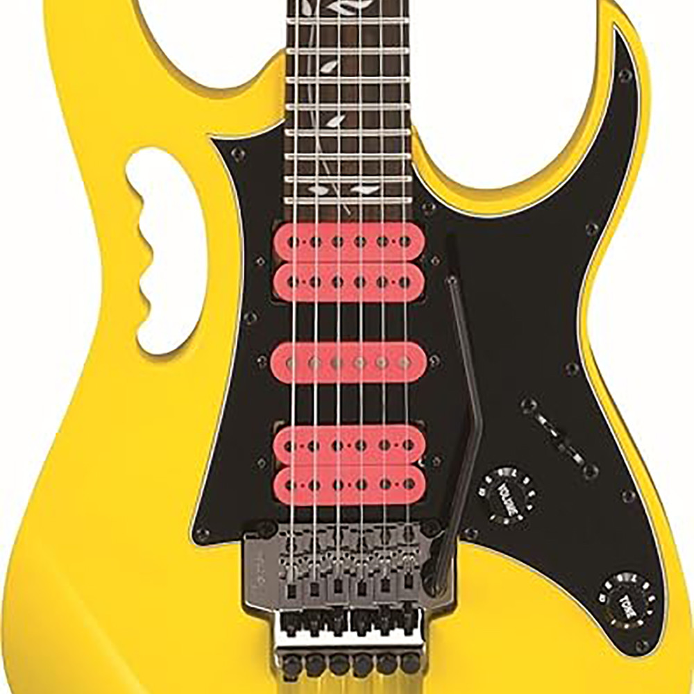 Ibanez JEMJRSP-YE Steve Vai Signature Series Yellow Electric Guitar