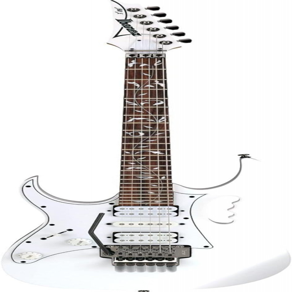 Ibanez JEMJRL-WH Steve Vai Signature Left Handed in White Electric Guitar