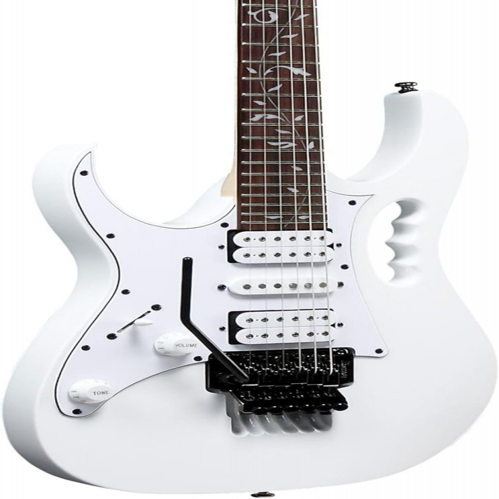 Ibanez JEMJRL-WH Steve Vai Signature Left Handed in White Electric Guitar