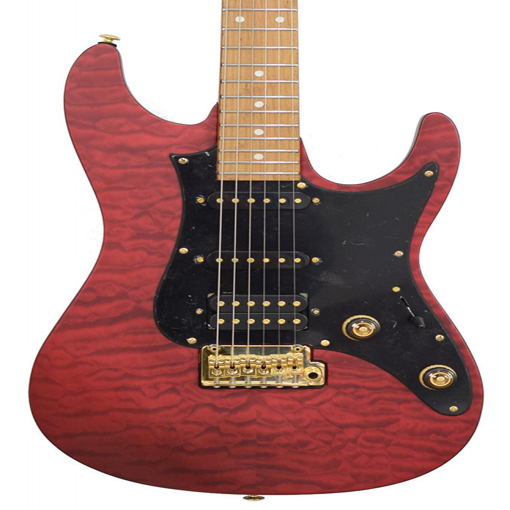 Ibanez SLM10-TRM Scott LePage Polyphia Transparent Red Matte Electric Guitar