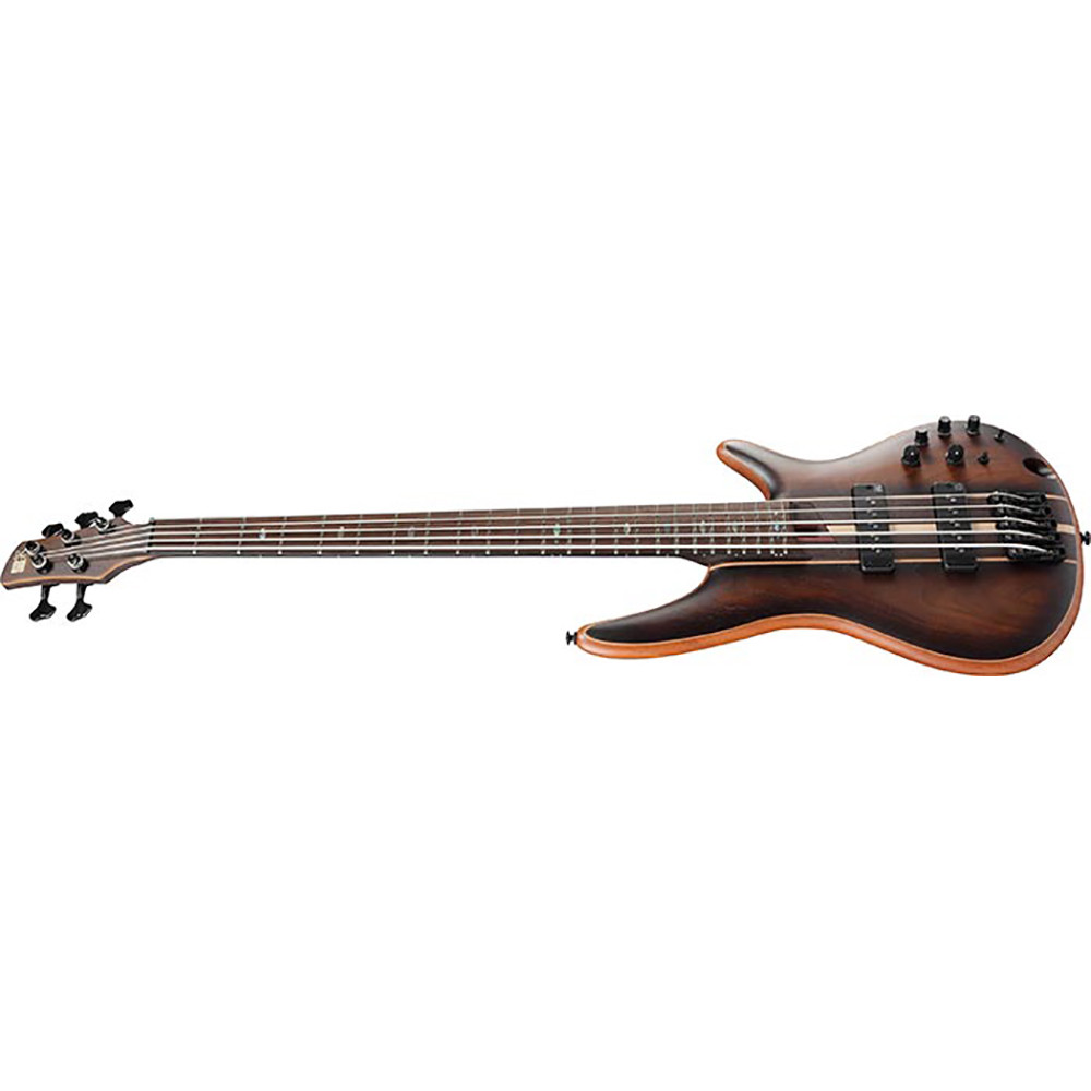 Ibanez SR1355B-DUF SR Premium 5 Strings in Dual Mocha Burst Flat with Gig Bag Bass Guitar