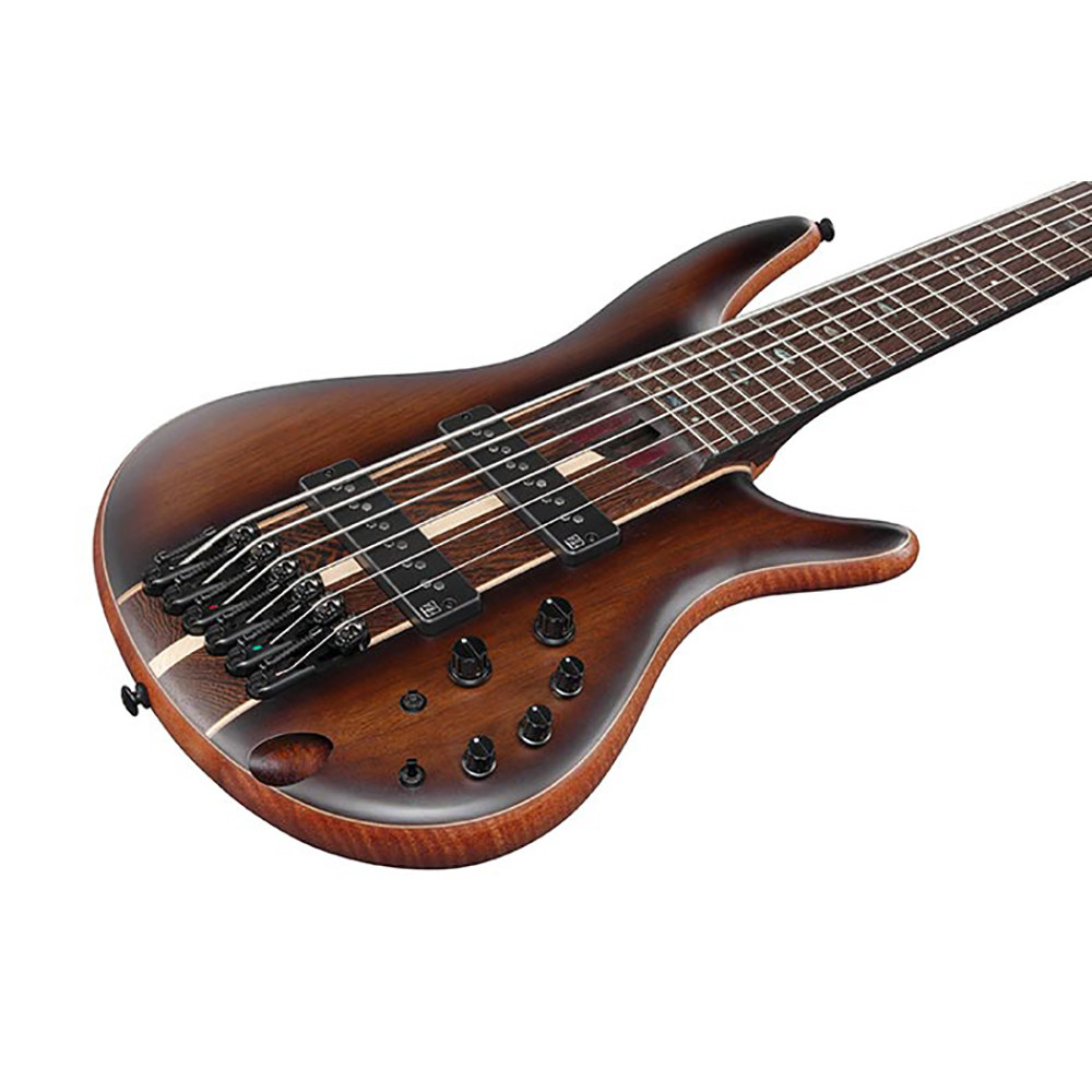 Ibanez SR1356B-DUF SR Premium 6 Strings in Dual Mocha Burst Flat With Gig Bag Bass Guitar