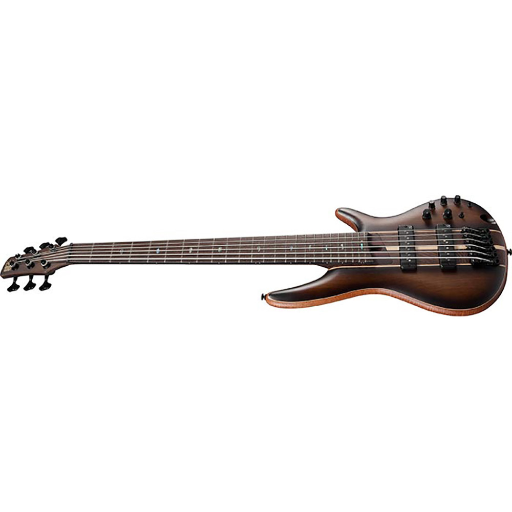 Ibanez SR1356B-DUF SR Premium 6 Strings in Dual Mocha Burst Flat With Gig Bag Bass Guitar