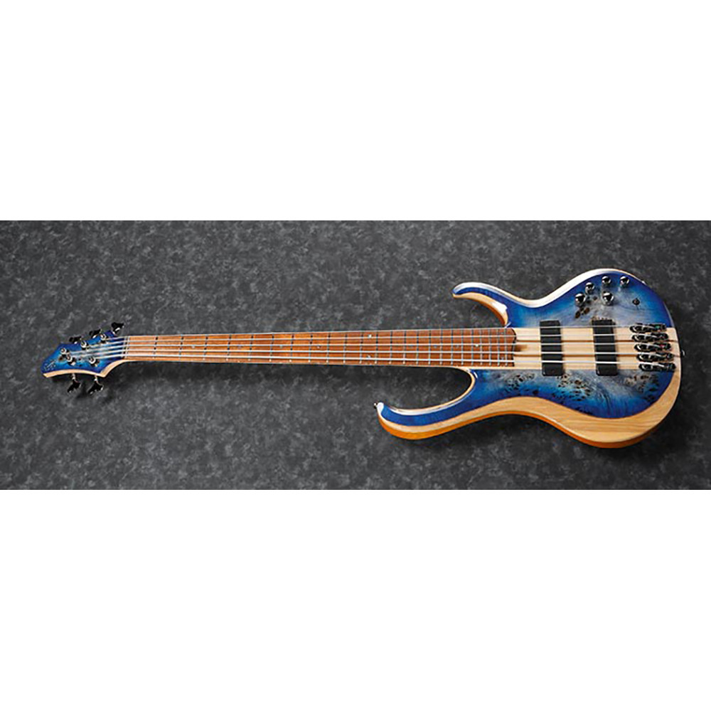 Ibanez BTB845-CBL 5-String Cerulean Blue Burst Low Gloss Bass Guitar