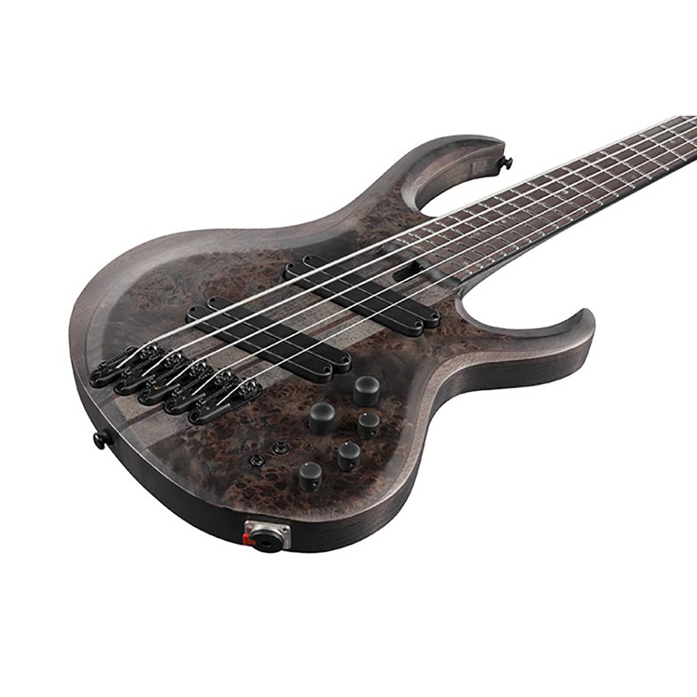 Ibanez BTB805MS-TGF 5-string Transparent Gray Flat Bass Guitar