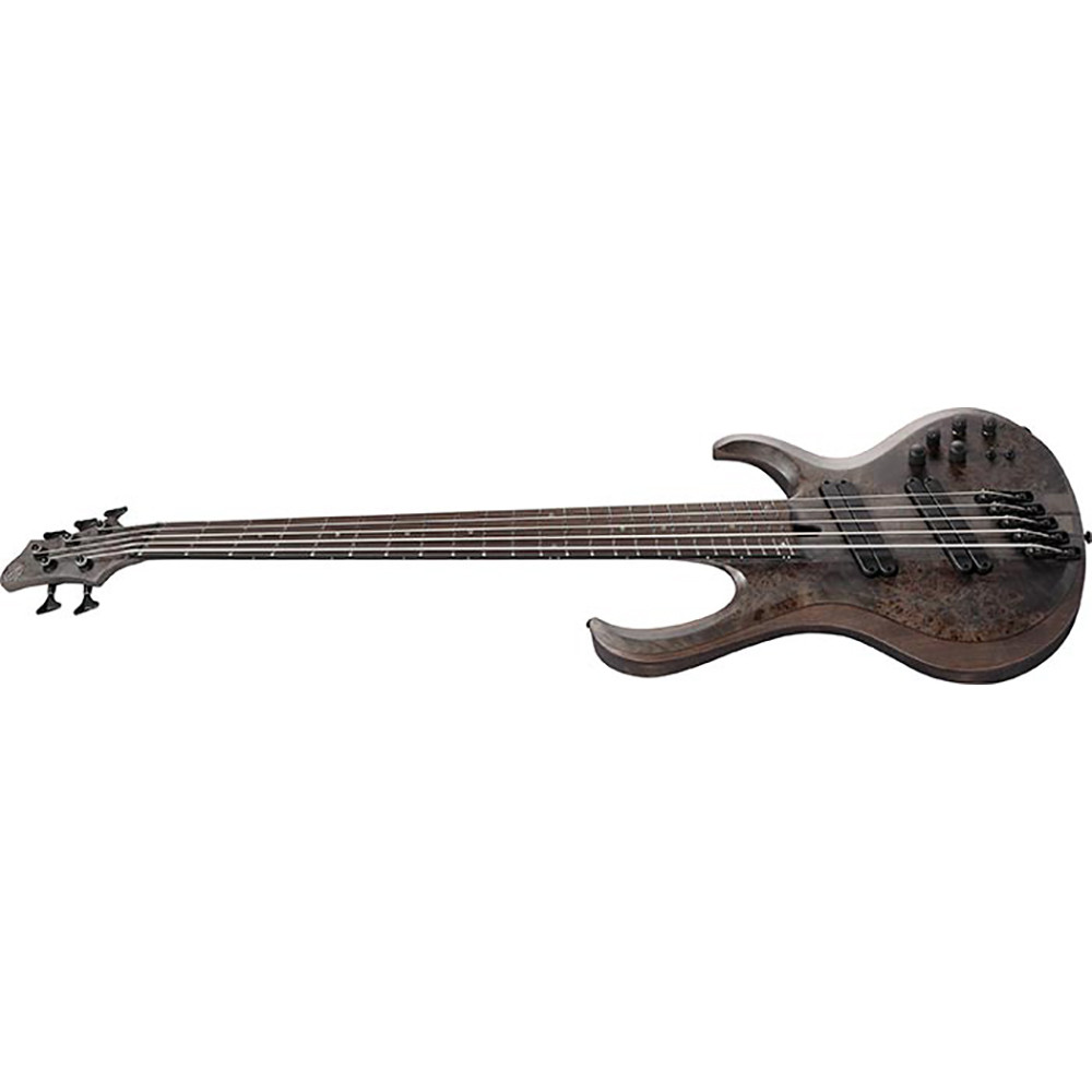 Ibanez BTB805MS-TGF 5-string Transparent Gray Flat Bass Guitar