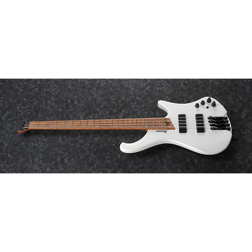 Ibanez EHB1000-PWM Headless Electric 4 String Pearl White Matte with Bag Bass Guitar