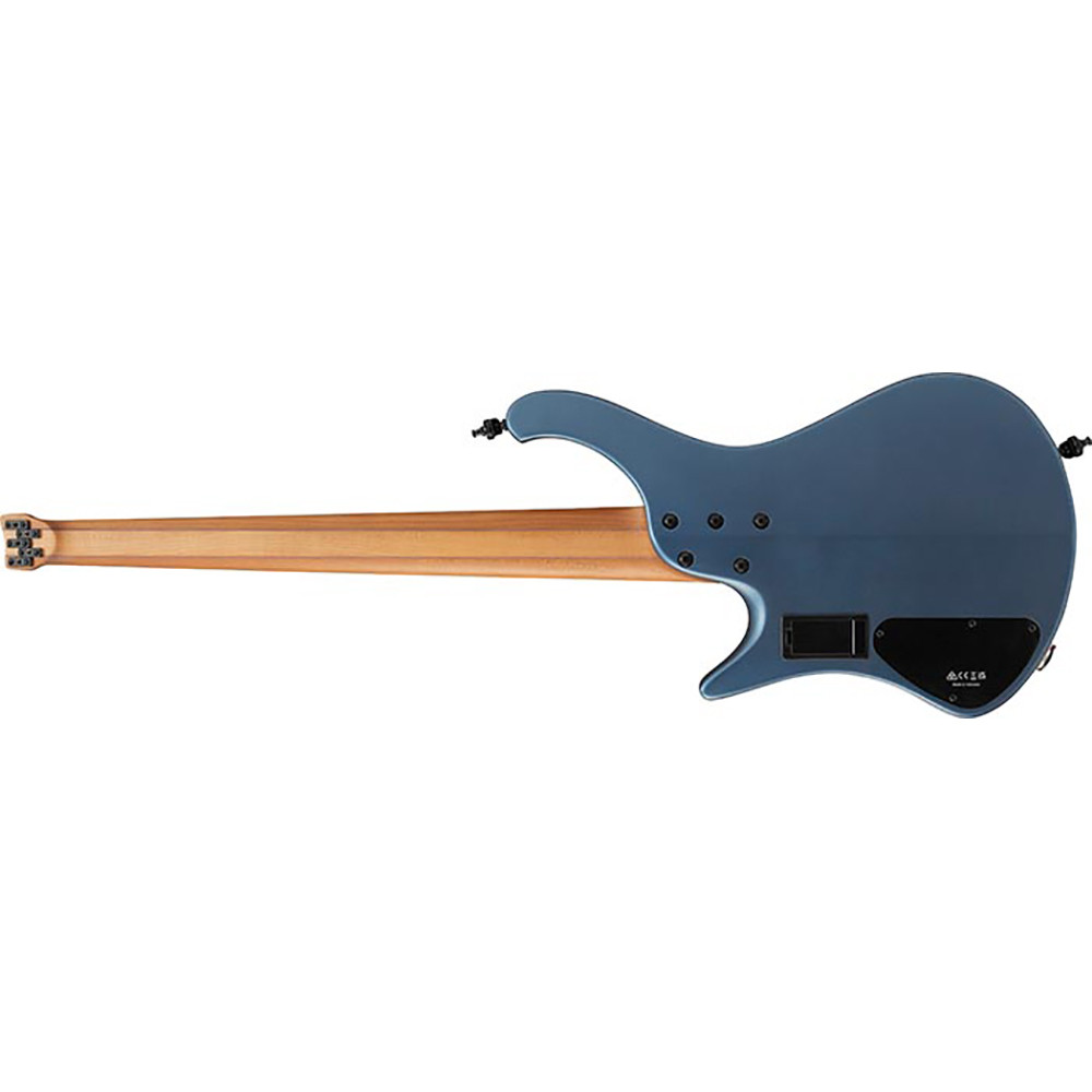 Ibanez EHB1005F-AQM 5-String Multi-Scale Ergonomic Headless Fretless Arctic Ocean Matte Bass Guitar