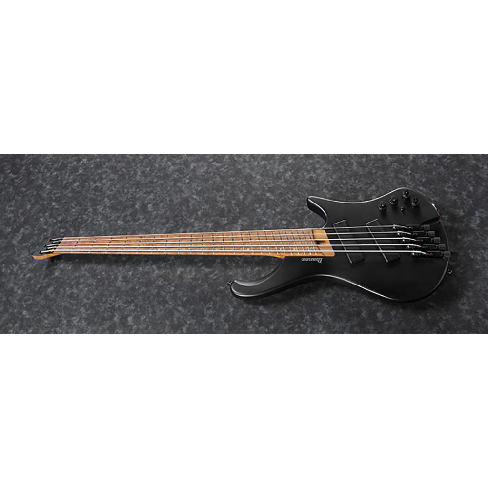 Ibanez EHB1005MS-BKF 5-String Headless With Bag in Black Flat Bass Guitar