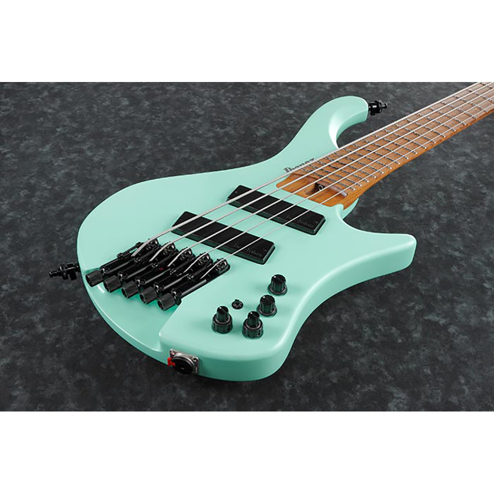 Ibanez EHB1005MS-SFM 5-String Headless Sea Foam Green Matte With Bag Bass Guitar