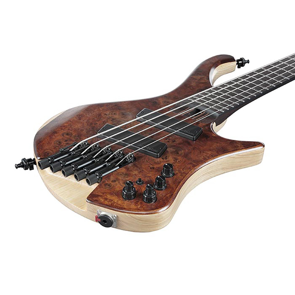Ibanez EHB1265MS-NML Headless Electric Natural Mocha Low Gloss with Bag Bass Guitar