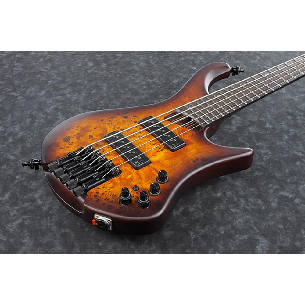 Ibanez EHB1505-DEF Headless Bass Workshop Series Dragon Eye Burst Flat with Bag Bass Guitar