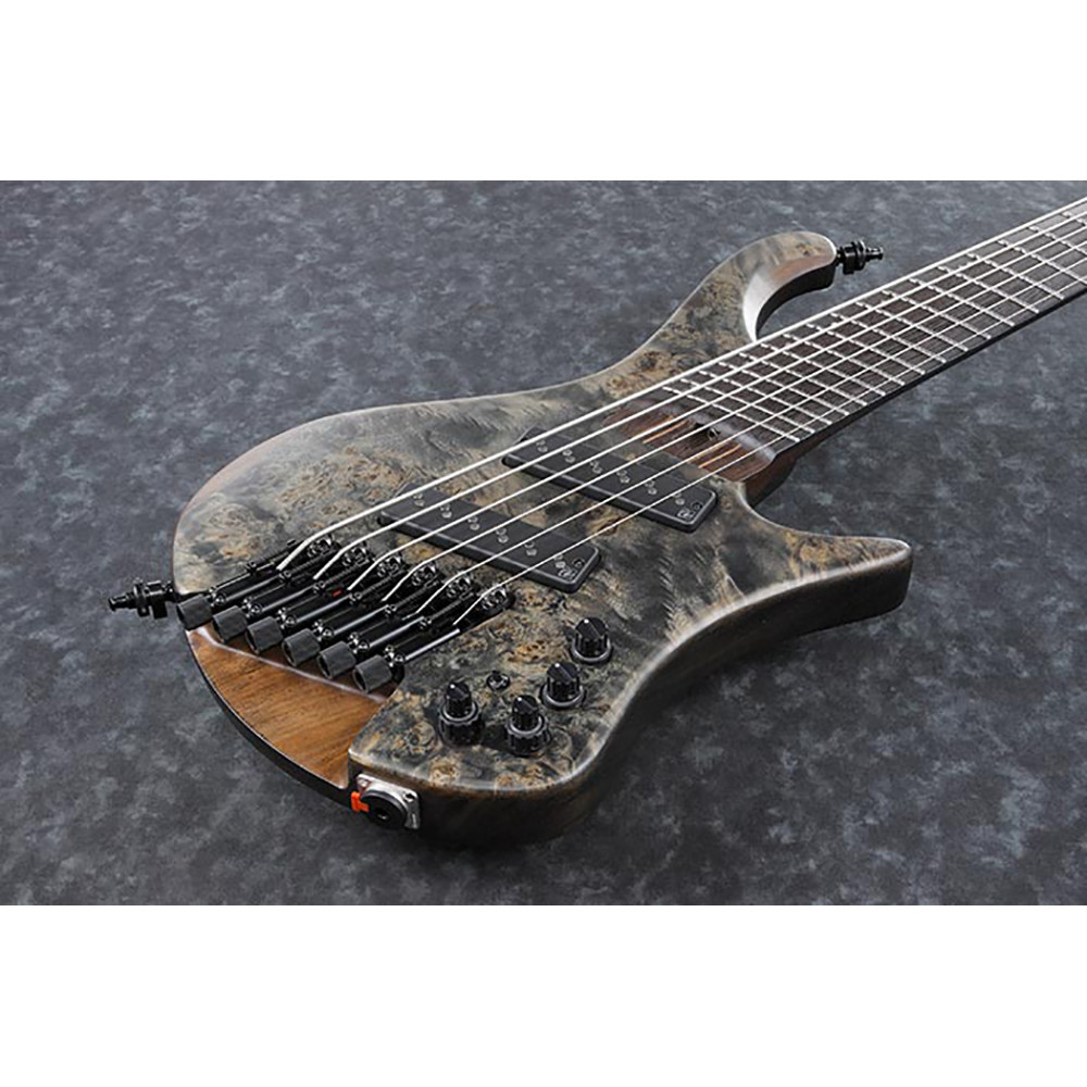 Ibanez EHB1506MS-BIF Headless 5 Strings in Black Ice Flat with Gig Bag Bass Guitar