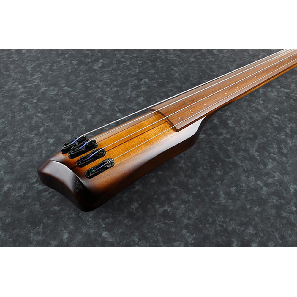 Ibanez UB804-MOB Electric Mahogany Oil Burst with Bag Bass Guitar
