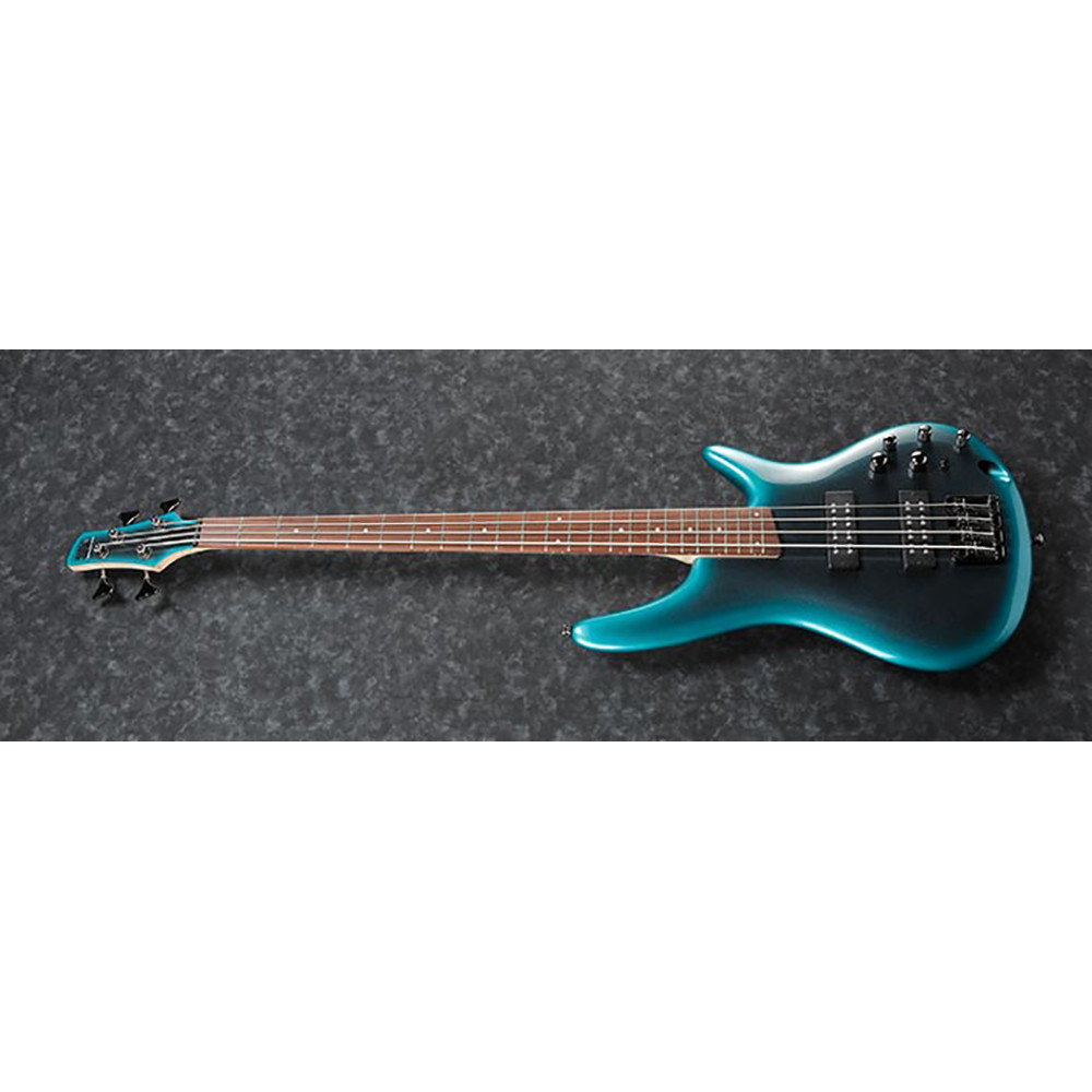 Ibanez SR300E-CUB SR Series 4 Strings in Cerulean Aura Burst with Gig Bag Bass Guitar