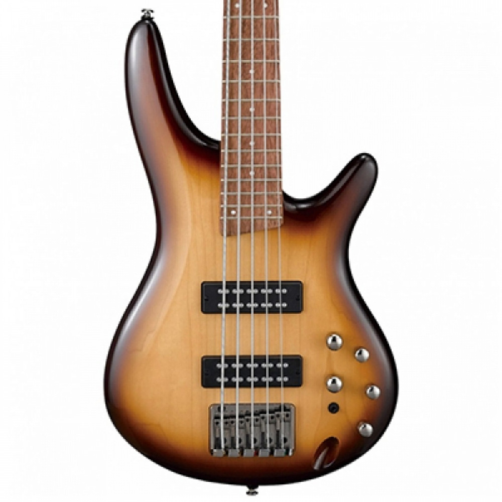 Ibanez SR375E-NNB 5-String Natural Browned Burst Bass Guitar