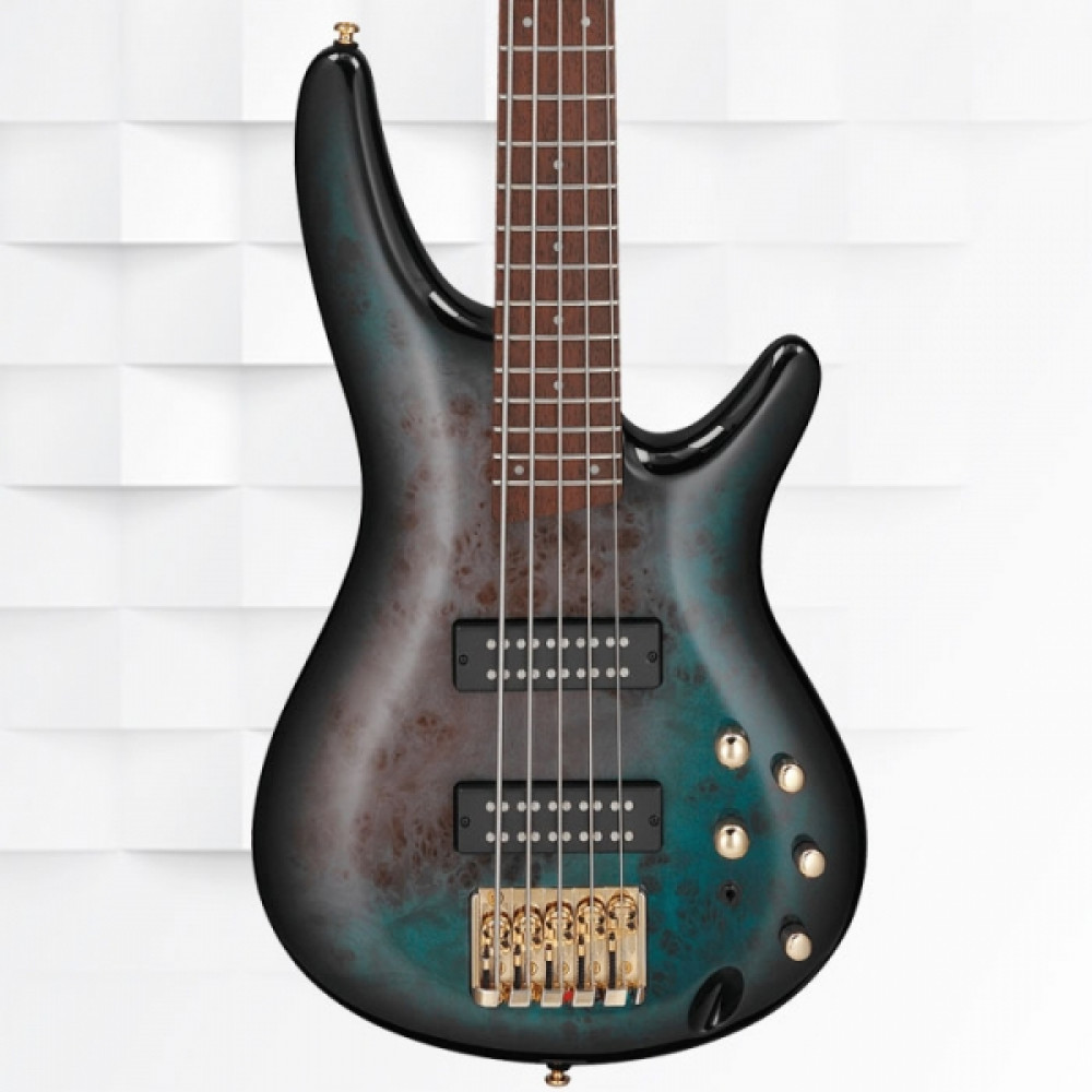 Ibanez SR405EPBDX-TSU 5-String Tropical Seafloor Burst Bass Guitar