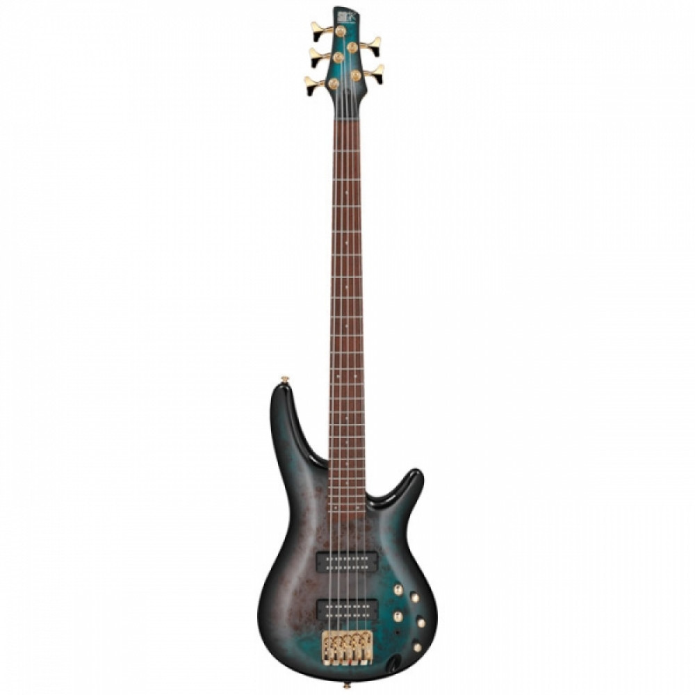 Ibanez SR405EPBDX-TSU 5-String Tropical Seafloor Burst Bass Guitar
