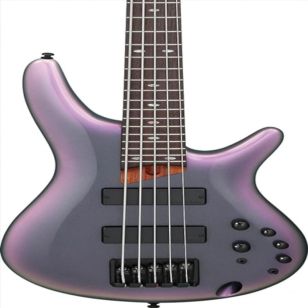 Ibanez SR505E-BAB 5-String Black Aurora Burst Bass Guitar