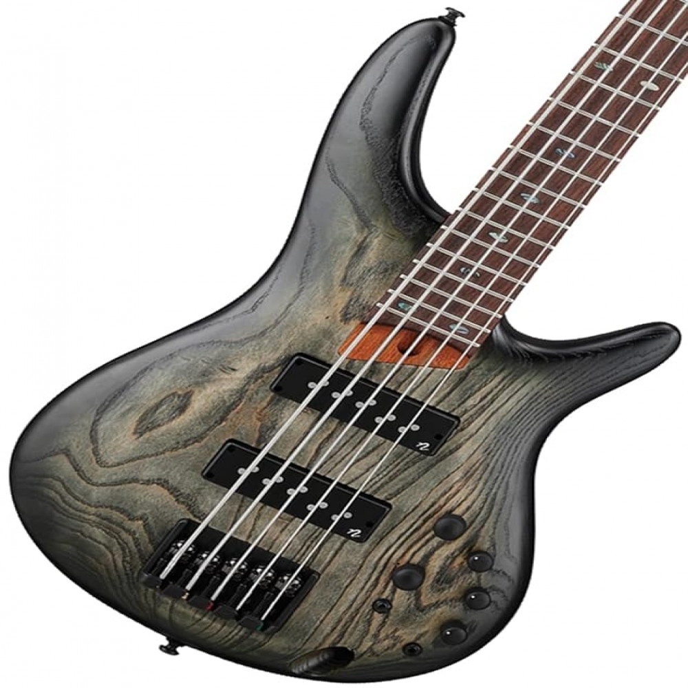 Ibanez SR605E-BKT 5-String With Bag Black Stained Burst Bass Guitar