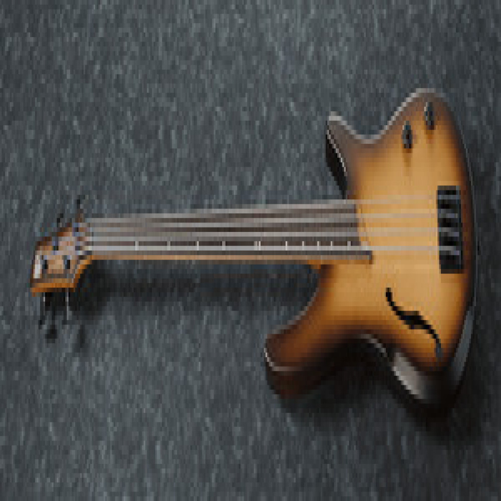 Ibanez SRH500F-NNF 4 String Fretless Natural Browned Burst Flat Bass Guitar