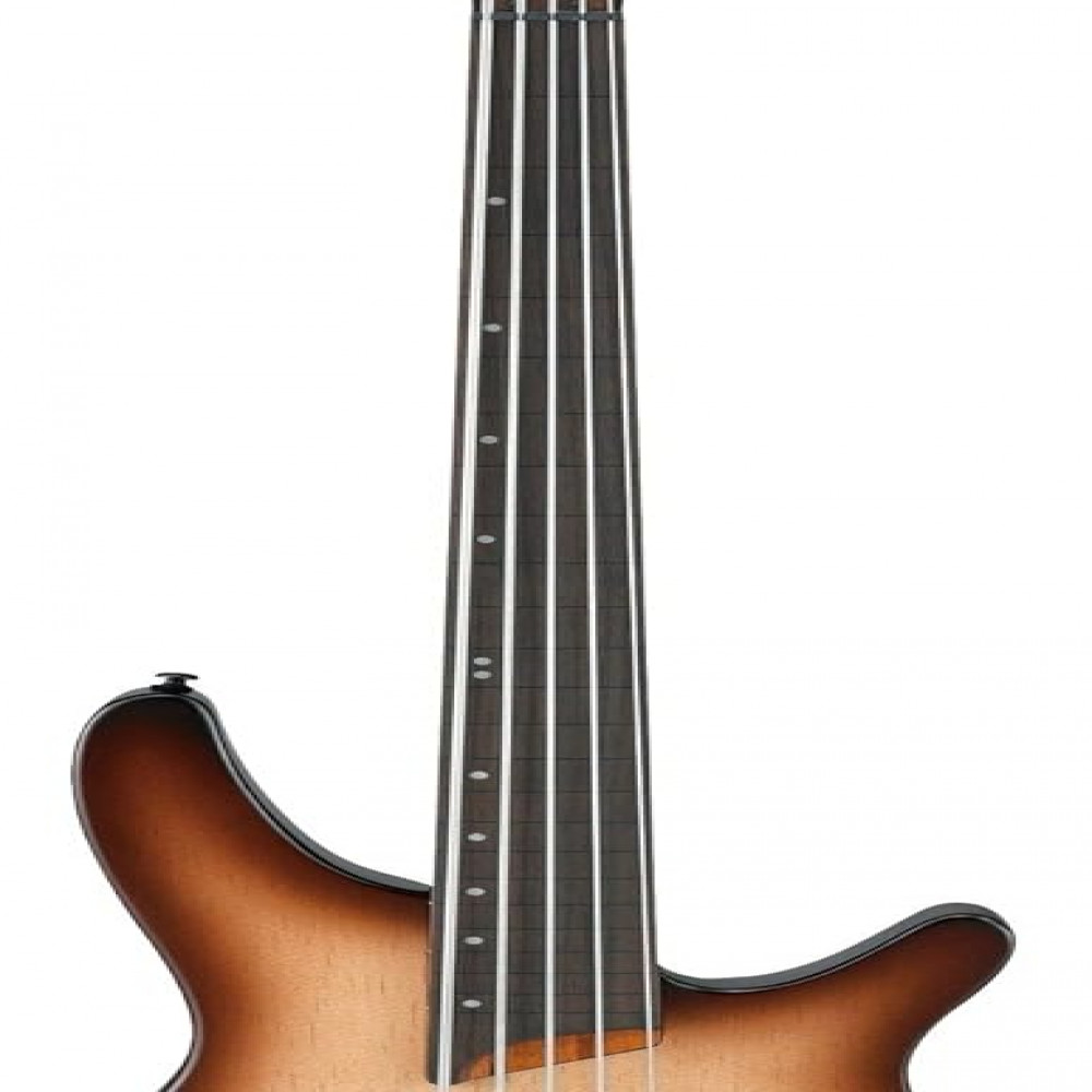 Ibanez SRH505F-NNF 5 String Natural Browned Burst Flat Bass Guitar